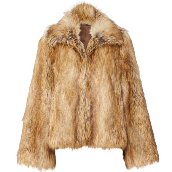 Zadig & Voltaire Luxurious Faux Fur Coat in Rich Brown - Picture 9 of 15